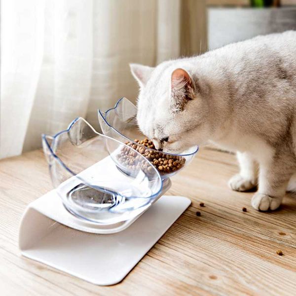 cat bowls & feeders double bowl dog transparent as material non-slip food with protection cervical
cat bowls & feeders double bowl dog transparent as material non-slip food with protection cervical