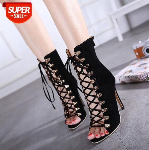high heels2016 italian morning bandage rivet sandals are available in size 35-40 #3z5b, Black
high heels2016 italian morning bandage rivet sandals are available in size 35-40 #3z5b, Black