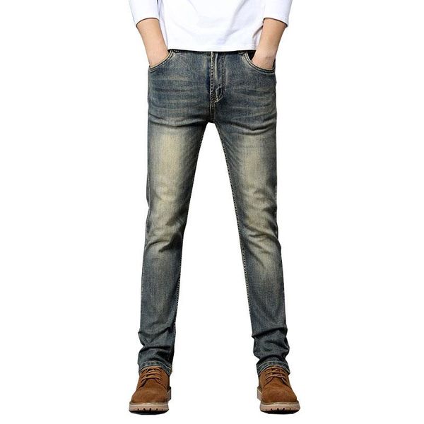 men's jeans 2021 autumn classic vintage men regular straight slim jean daily casual mid waist denim pant for men's clothing, Blue
men's jeans 2021 autumn classic vintage men regular straight slim jean daily casual mid waist denim pant for men's clothing, Blue
