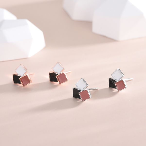 s925 pure silver ear nail female 2021 simple three color contrast square earrings ins korean exquisite, Golden
s925 pure silver ear nail female 2021 simple three color contrast square earrings ins korean exquisite, Golden
