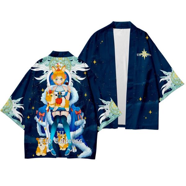 ethnic clothing men's and women's japanese traditional kimono cardigan summer tarot card female emperor nine-point pants suit, Red
ethnic clothing men's and women's japanese traditional kimono cardigan summer tarot card female emperor nine-point pants suit, Red