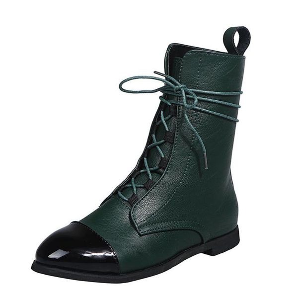 boots 2021 brand design woman shoes big size 43 round toe mixed color shoelace low heels autumn spring ankel booties, Black
boots 2021 brand design woman shoes big size 43 round toe mixed color shoelace low heels autumn spring ankel booties, Black