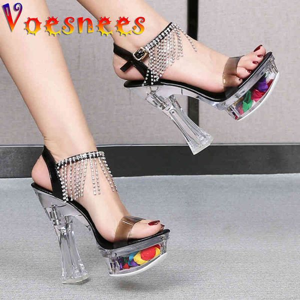 sandals women shoes sparkling tassel drill nightclub model catwalk pole dancing vogue platform transparent crystal high heels 9pjn, Black
sandals women shoes sparkling tassel drill nightclub model catwalk pole dancing vogue platform transparent crystal high heels 9pjn, Black