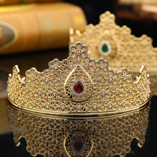 Hair Clips & Barrettes Moroccan Algerian Wedding Dress Fashion Crown Crystal Inlaid Rhinestone Design French Banquet Accessories Jewelry, Golden;silver
Hair Clips & Barrettes Moroccan Algerian Wedding Dress Fashion Crown Crystal Inlaid Rhinestone Design French Banquet Accessories Jewelry, Golden;silver
