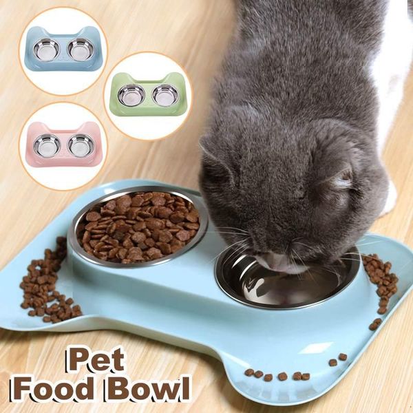 dog bowls & feeders non-slip double cat bowl stainless &plastic pet feeding water for cats food small dogs
dog bowls & feeders non-slip double cat bowl stainless &plastic pet feeding water for cats food small dogs