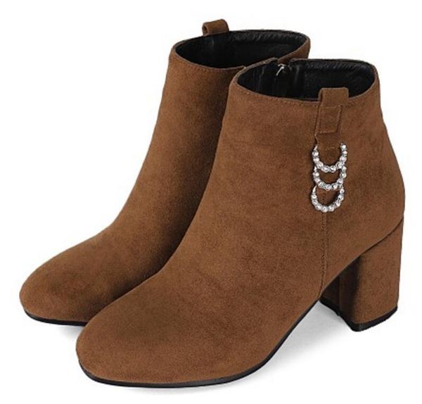 boots sapato feminino women ankle shoes woman chunky high heels pumps shiny crystal chaussure office ladies booties xz181688, Black
boots sapato feminino women ankle shoes woman chunky high heels pumps shiny crystal chaussure office ladies booties xz181688, Black