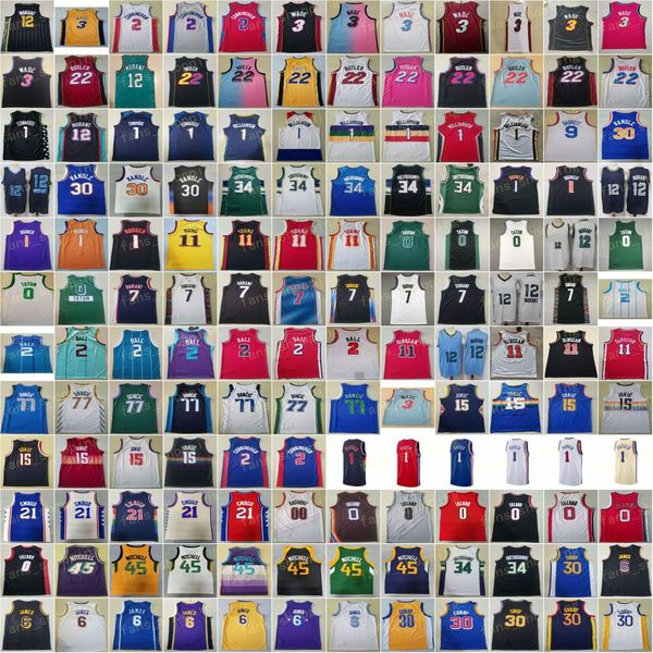 ja morant lamelo ball basketball jerseys kevin durant derrick rose stephen curry trey young lillard jokic doncic tatum butler embiid jersey, Black;red
ja morant lamelo ball basketball jerseys kevin durant derrick rose stephen curry trey young lillard jokic doncic tatum butler embiid jersey, Black;red