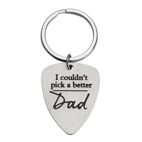 10pieces/lot father day gifts for men dad stepfather keychains for men i couldnt pick a better dad guitar pick gift from wife daughter son, Silver
10pieces/lot father day gifts for men dad stepfather keychains for men i couldnt pick a better dad guitar pick gift from wife daughter son, Silver