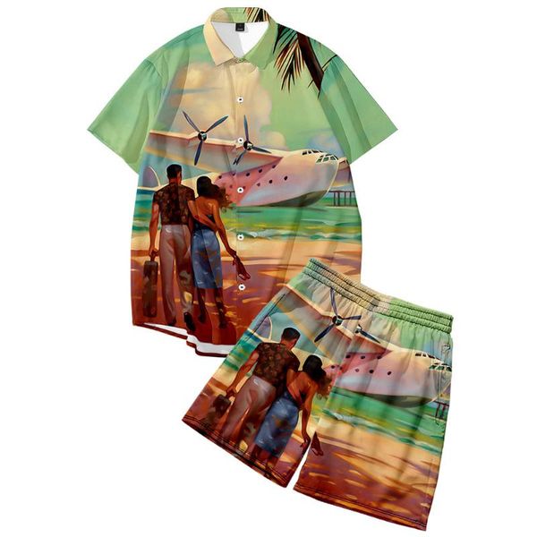 men's tracksuits summer suits short-sleeved shirts large size paintings digital printed +shorts casual beach plus 6xl, Gray
men's tracksuits summer suits short-sleeved shirts large size paintings digital printed +shorts casual beach plus 6xl, Gray