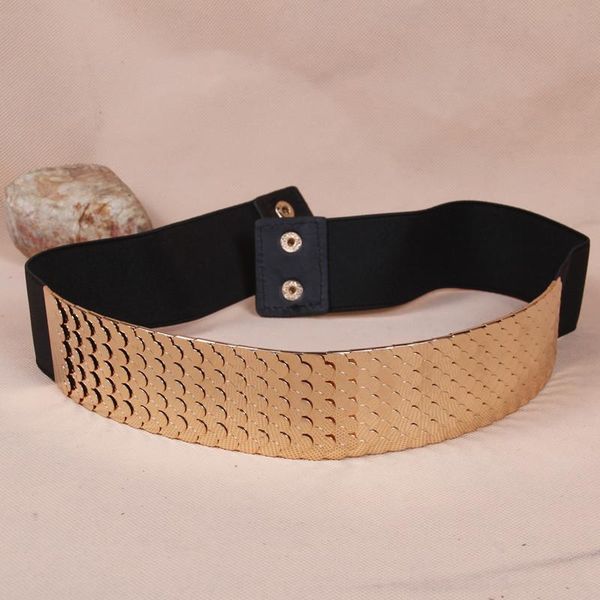belts 2021fashionable elastic fish scales decorated women's personalized wild metal wide waist belt female wife gift, Black;brown
belts 2021fashionable elastic fish scales decorated women's personalized wild metal wide waist belt female wife gift, Black;brown