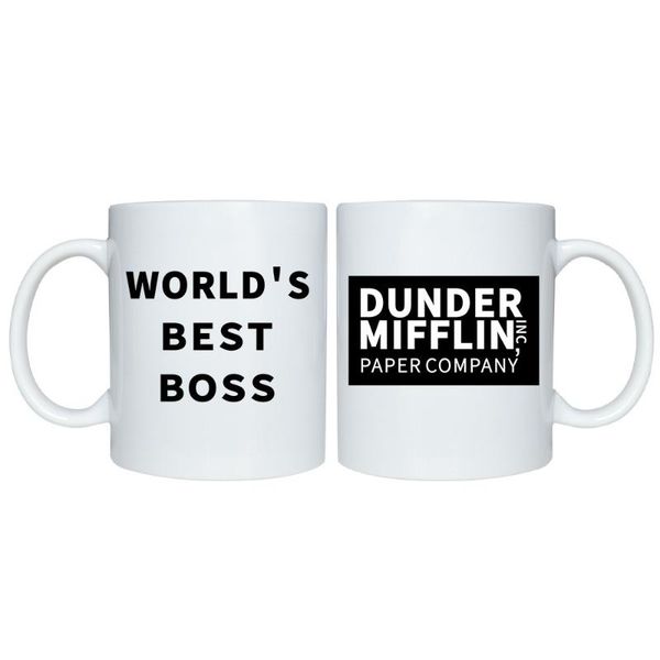 mugs creative ceramic coffee mug with dunder mifflin the office world's boss funny cocoa milk tea water unique gifts
mugs creative ceramic coffee mug with dunder mifflin the office world's boss funny cocoa milk tea water unique gifts