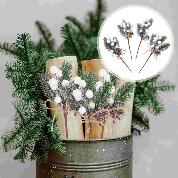 decorative flowers & wreaths 20pcs christmas simulation berry pine needle diy green ornament accessories
decorative flowers & wreaths 20pcs christmas simulation berry pine needle diy green ornament accessories