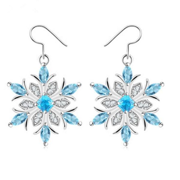 stud milangirl design white with blue cz crystal snowflake earrings for women cute silver earings fashion jewelry gifts, Golden;silver
stud milangirl design white with blue cz crystal snowflake earrings for women cute silver earings fashion jewelry gifts, Golden;silver