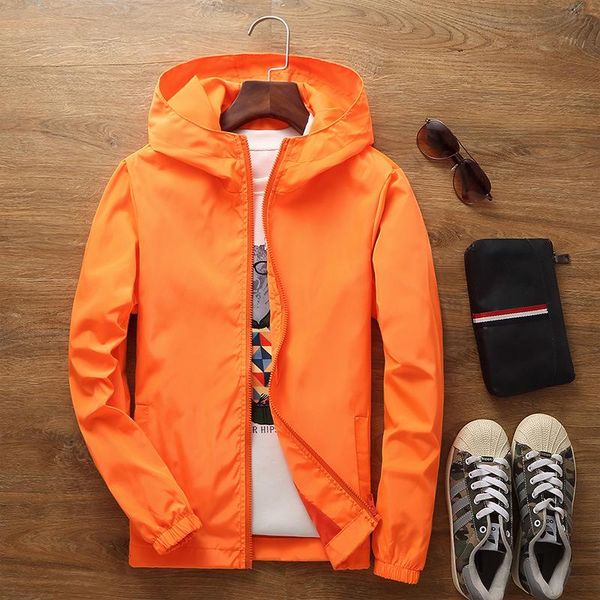 men's jackets spring and autumn thin jacket fashion hooded zipper outdoor sports large size sunscreen windproof, Black;brown
men's jackets spring and autumn thin jacket fashion hooded zipper outdoor sports large size sunscreen windproof, Black;brown