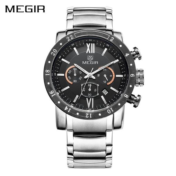 wristwatches megir water ressistance mens watches luxury casual brand clocks complete calander quartz male watch military army sport clock, Slivery;brown
wristwatches megir water ressistance mens watches luxury casual brand clocks complete calander quartz male watch military army sport clock, Slivery;brown