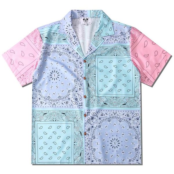 men's casual shirts hawaiian mens harajuku color block printed shirt hip hop streetwear holiday male pink tropical, White;black
men's casual shirts hawaiian mens harajuku color block printed shirt hip hop streetwear holiday male pink tropical, White;black