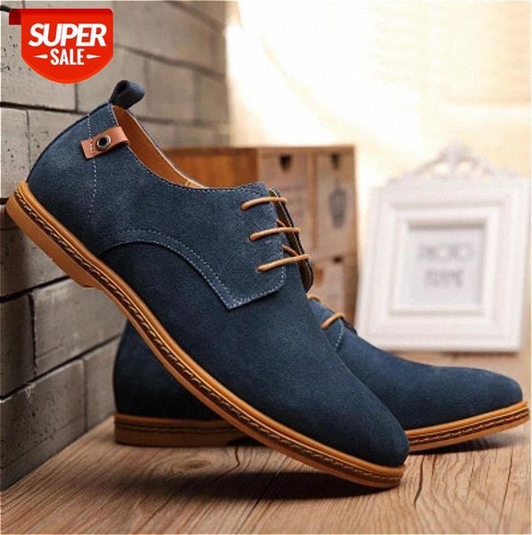 2020 New Men Shoes High Quality Suede Men Casual Shoes Comfortable Lace-up Footwear Male Walking Non-slip Moccasins 38-48 #uz6B
2020 New Men Shoes High Quality Suede Men Casual Shoes Comfortable Lace-up Footwear Male Walking Non-slip Moccasins 38-48 #uz6B
