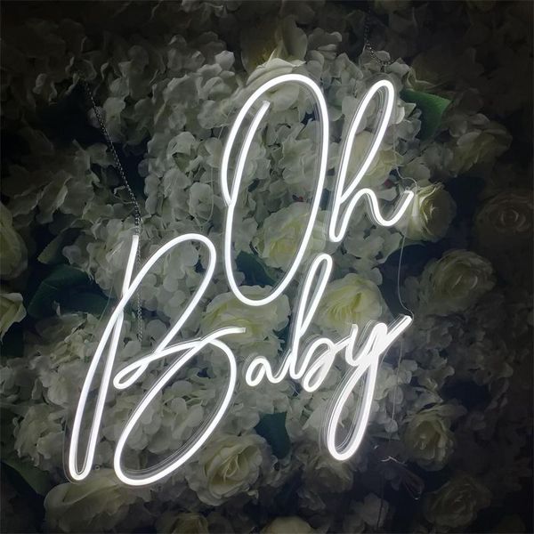 party decoration oh baby neon sign led light custom shower for bar home room flexible wall mural art visual wedding decor 3
party decoration oh baby neon sign led light custom shower for bar home room flexible wall mural art visual wedding decor 3
