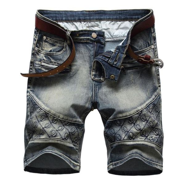 flolwer embroidery patchwork denim shorts men's vintage summer slim fit short jeans for male, White;black
flolwer embroidery patchwork denim shorts men's vintage summer slim fit short jeans for male, White;black