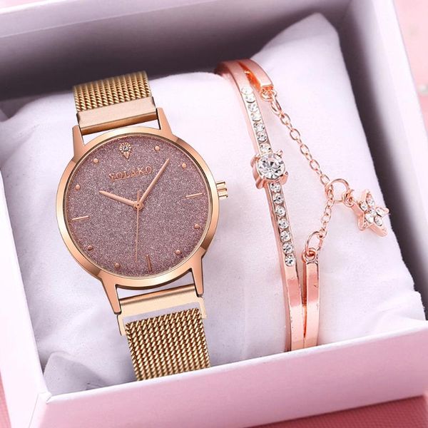 wristwatches women magnetic band starry sky wrist watch luxury ladies quartz watches bracelet set yolako relogio feminino, Slivery;brown
wristwatches women magnetic band starry sky wrist watch luxury ladies quartz watches bracelet set yolako relogio feminino, Slivery;brown