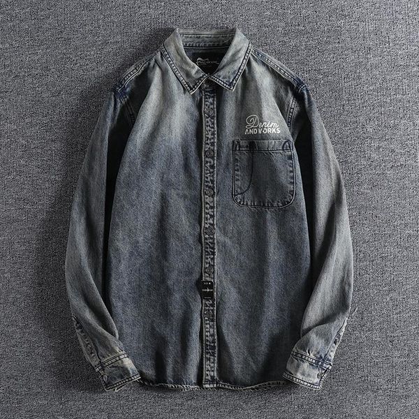 printed denim long sleeve shirt men's casual coat causal wear clothes for promotion 0820 shirts, White;black
printed denim long sleeve shirt men's casual coat causal wear clothes for promotion 0820 shirts, White;black