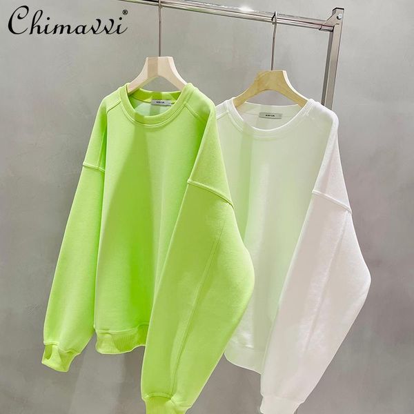 women's hoodies & sweatshirts candy color sweatshirt 2021 spring korean loose pullover letters bat sleeve student casual oversized, Black
women's hoodies & sweatshirts candy color sweatshirt 2021 spring korean loose pullover letters bat sleeve student casual oversized, Black