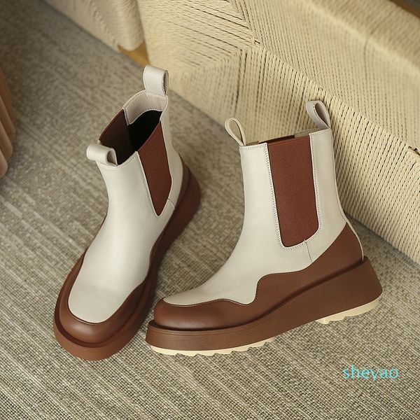morazora 2021 new fashion boots shoes genuine leather boots women comfortable flat heel round toe platform shoes woman 6622, Black
morazora 2021 new fashion boots shoes genuine leather boots women comfortable flat heel round toe platform shoes woman 6622, Black