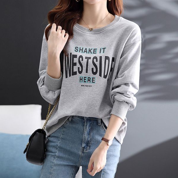 2021 new autumn and winter korean version loose long sleeve round neck pullover sweater casual bottoming out women's wear, Blue;black
2021 new autumn and winter korean version loose long sleeve round neck pullover sweater casual bottoming out women's wear, Blue;black