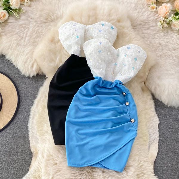casual dresses fashion color match celebrity tight irregular dress women wrap hip mini short girl sequin strapless club party 2021, Black;gray
casual dresses fashion color match celebrity tight irregular dress women wrap hip mini short girl sequin strapless club party 2021, Black;gray