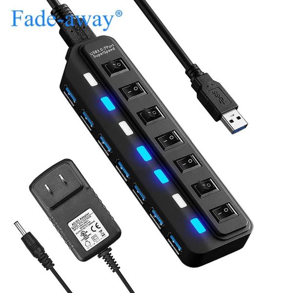 hubs usb hub 3.0 splitter multi usb3 4/ 7 port multiport otg hab pc accessories with power adapter for computer
hubs usb hub 3.0 splitter multi usb3 4/ 7 port multiport otg hab pc accessories with power adapter for computer
