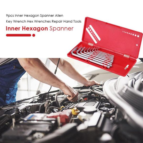 professional hand tool sets 9pcs universal hex key wrench set torx allen cycling repair overall deburring treatment with smooth surface
professional hand tool sets 9pcs universal hex key wrench set torx allen cycling repair overall deburring treatment with smooth surface
