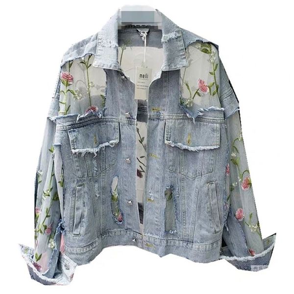 leather spring autumn crop denim jackets women casual jeans bomber jacket long sleeve coat plus size transparent lace embroidered rose, Black;brown
leather spring autumn crop denim jackets women casual jeans bomber jacket long sleeve coat plus size transparent lace embroidered rose, Black;brown