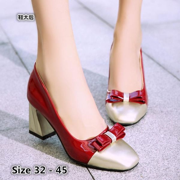 dress shoes stiletto women pumps high heel party wedding concise office lady heels small big size 32 - 45, Black
dress shoes stiletto women pumps high heel party wedding concise office lady heels small big size 32 - 45, Black