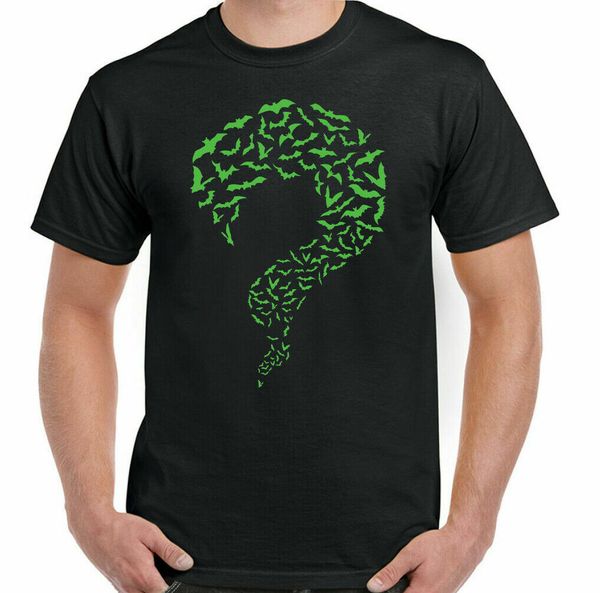 the riddler t-shirt mens batman sheldon cooper big bang theory superhero top, White;black
the riddler t-shirt mens batman sheldon cooper big bang theory superhero top, White;black
