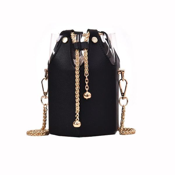 evening bags fashion transparent bucket bag personality western style chain shoulder diagonal
evening bags fashion transparent bucket bag personality western style chain shoulder diagonal