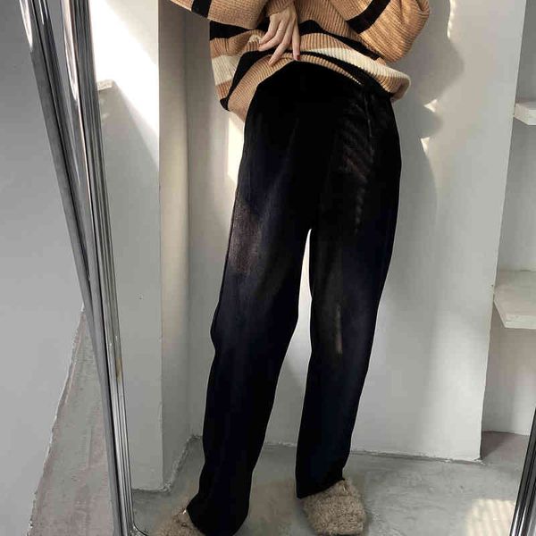 women's pants & capris wick plus velvet wide-legged women thick winter korean loose straight drag trousers 1898 yc27, Black;white
women's pants & capris wick plus velvet wide-legged women thick winter korean loose straight drag trousers 1898 yc27, Black;white