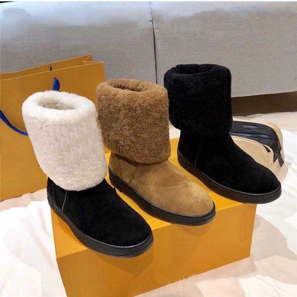 fashion women suede cow leather letter embroidered snow boots 2021 snowdrop flat ankle boots r ladies wool winter booties shoe size35-41, Black
fashion women suede cow leather letter embroidered snow boots 2021 snowdrop flat ankle boots r ladies wool winter booties shoe size35-41, Black