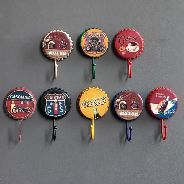 hooks & rails style retro beer bottle cap hook in home clothing store fitting room creative wall decoration hanging
hooks & rails style retro beer bottle cap hook in home clothing store fitting room creative wall decoration hanging