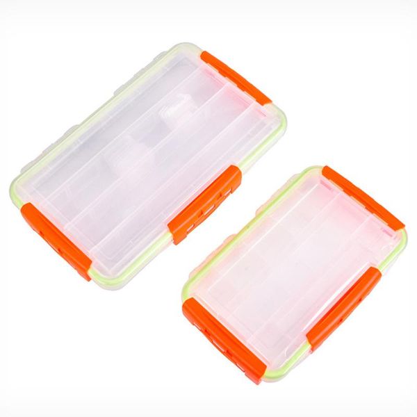 fishing accessories transparent tackle box with 3 latches waterproof storage outdoor organizer (small)
fishing accessories transparent tackle box with 3 latches waterproof storage outdoor organizer (small)