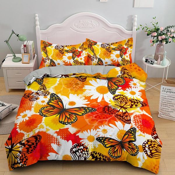 bedding sets colorful butterfly king single size soft microfiber quilt duvet cover with pillowcase kids bedclothes
bedding sets colorful butterfly king single size soft microfiber quilt duvet cover with pillowcase kids bedclothes