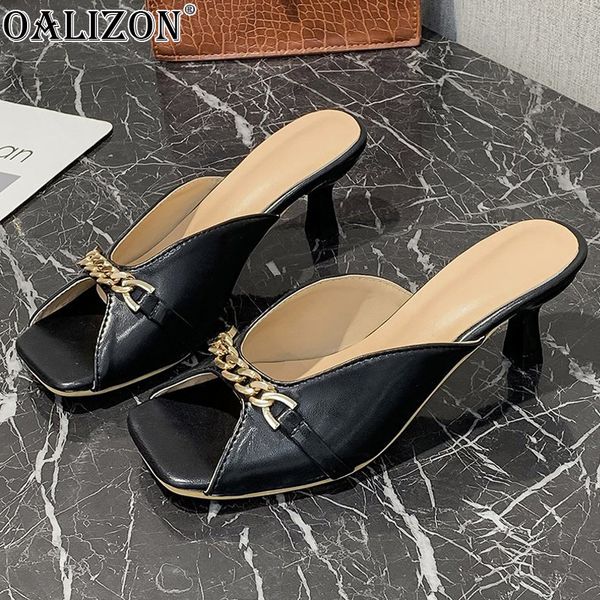 flip flops summer fashion chain high heels stilettos sandals peep toe shoes women slippers pumps slides shoes, Black
flip flops summer fashion chain high heels stilettos sandals peep toe shoes women slippers pumps slides shoes, Black