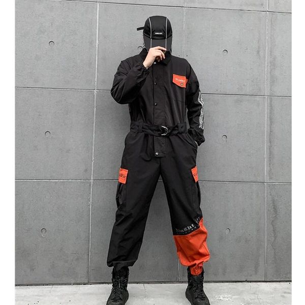 men's pants autumn winter fashion jumpsuit men harajuku casual street wear japanese style overalls hip hop techwear, Black
men's pants autumn winter fashion jumpsuit men harajuku casual street wear japanese style overalls hip hop techwear, Black