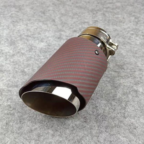 motorcycle exhaust system one piece matte red carbon fiber pipe car universal for akrapovic muffler tip stainless steel back tailpipes tails
motorcycle exhaust system one piece matte red carbon fiber pipe car universal for akrapovic muffler tip stainless steel back tailpipes tails