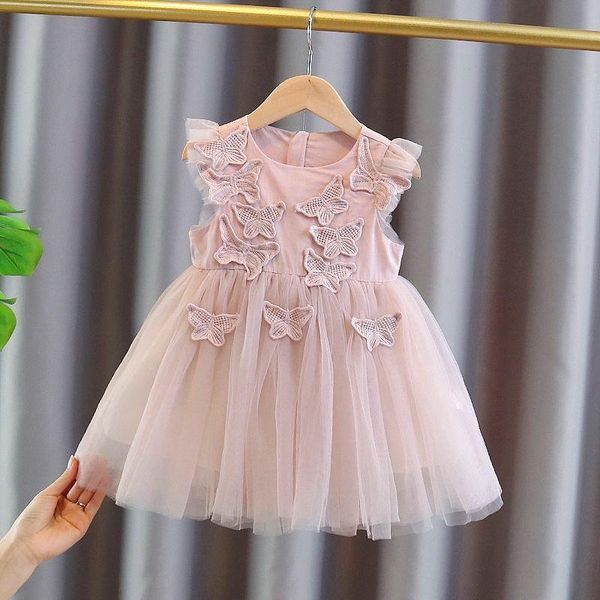 baby girls clothes elegant butterfly embroidery ball gown infant dress lovely princess summer wedding party 1-6y girl's dresses, Red;yellow 
baby girls clothes elegant butterfly embroidery ball gown infant dress lovely princess summer wedding party 1-6y girl's dresses, Red;yellow