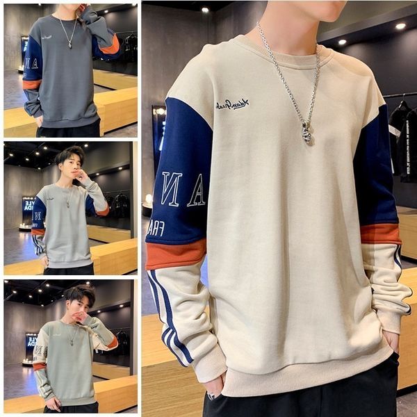 and men's sweater 2021 autumn season with round ne long sve trendy loose bottomed shirt for spring lovers, Black
and men's sweater 2021 autumn season with round ne long sve trendy loose bottomed shirt for spring lovers, Black