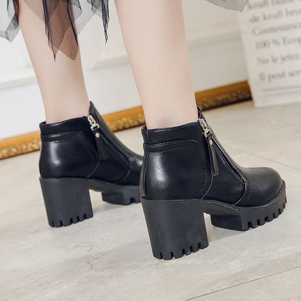 2022 women heel ankle boots woman shoes designer chelsea boots female platform boots lasdies fashion women 2020, Black
2022 women heel ankle boots woman shoes designer chelsea boots female platform boots lasdies fashion women 2020, Black