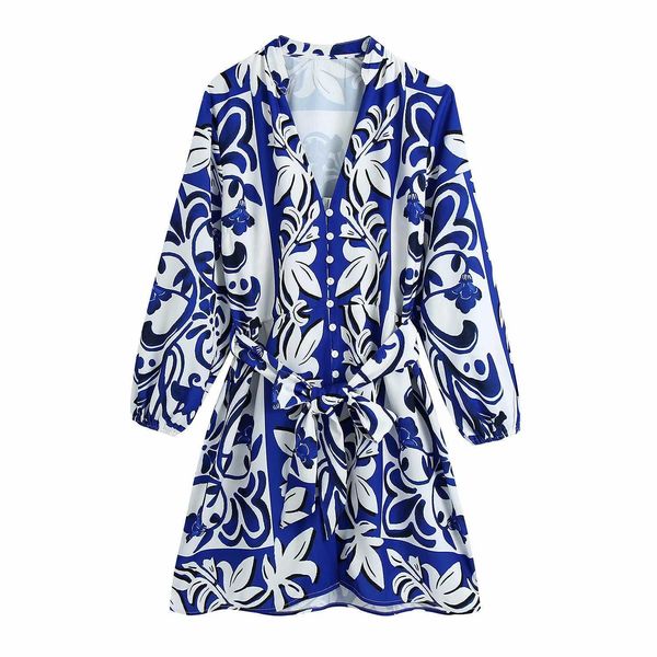 vintage women printed shirt dress with belt three quarter sleeves chic lady fashion button-up short dresses woman robe 210709, Black;gray
vintage women printed shirt dress with belt three quarter sleeves chic lady fashion button-up short dresses woman robe 210709, Black;gray
