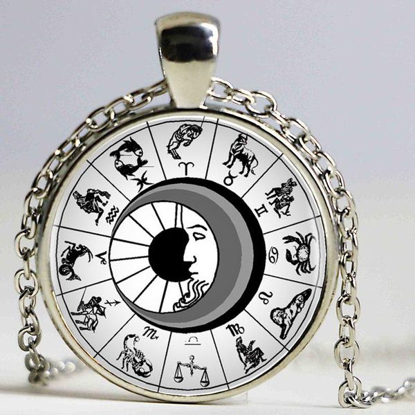 pendant necklaces zodiac necklace for women men black chain vintage statement fashion, Silver
pendant necklaces zodiac necklace for women men black chain vintage statement fashion, Silver