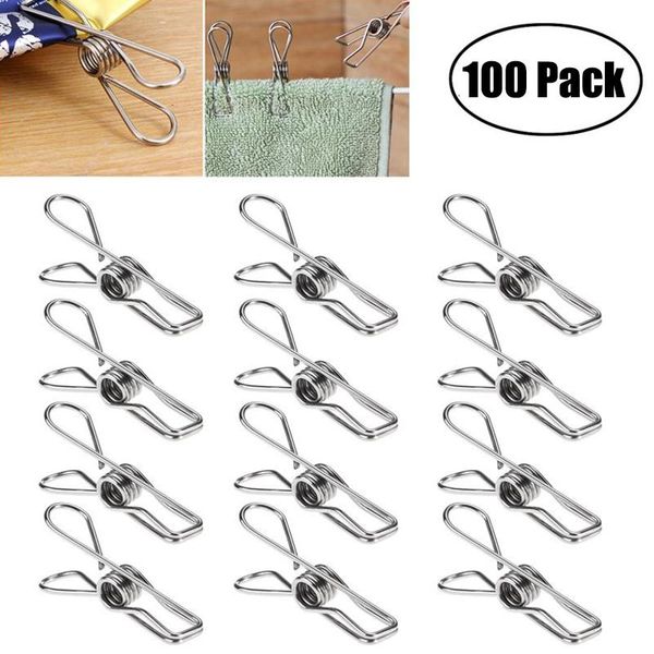 clothing & wardrobe storage 100pcs multipurpose stainless steel clips clothes pins pegs holders clamps sealing clip household clothespin
clothing & wardrobe storage 100pcs multipurpose stainless steel clips clothes pins pegs holders clamps sealing clip household clothespin