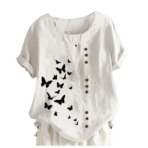 women's t-shirt oversized casual butterfly print short sleeve o-neck shirts loose harajuku style ladies tees summer 2021, White
women's t-shirt oversized casual butterfly print short sleeve o-neck shirts loose harajuku style ladies tees summer 2021, White